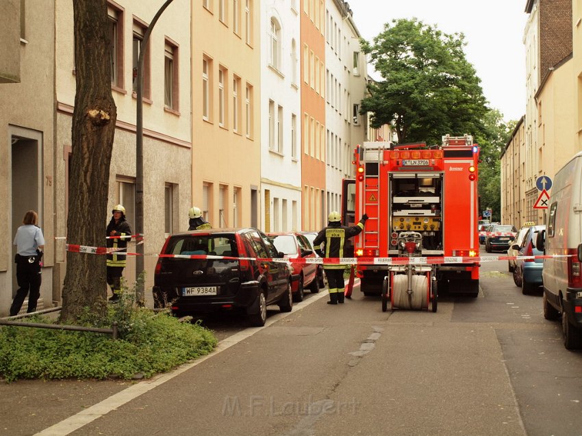 Gasleitung in Wohnung angebohrt Koeln Kalk Remscheiderstr P06.JPG